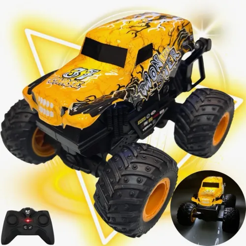 ? Carrinho Controle Remoto Monster Spin Manobras Radicais