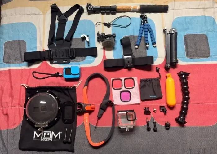 Gopro Hero 12 black + acessórios 