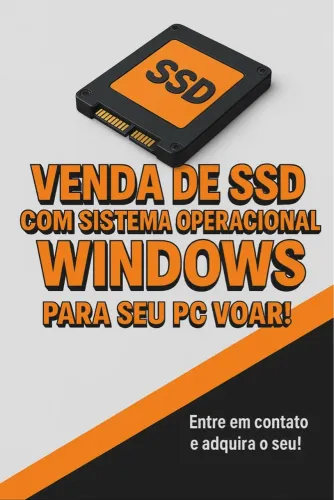 SSD com SISTEMA OPERACIONAL WINDOWS