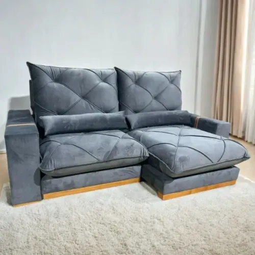 sala sofa retratil e reclinavel de 250 cm 