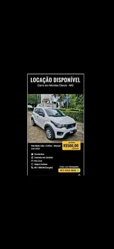 " Alugo carros para motoristas de aplicativos "