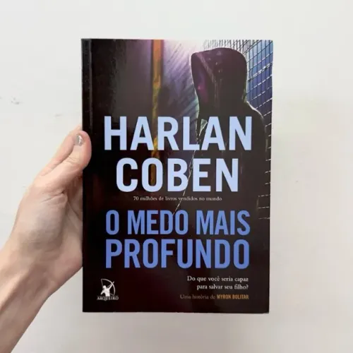 Livro - O medo mais profundo - Harlan Coben | Brechó | Bazar | Desapego | Sebo