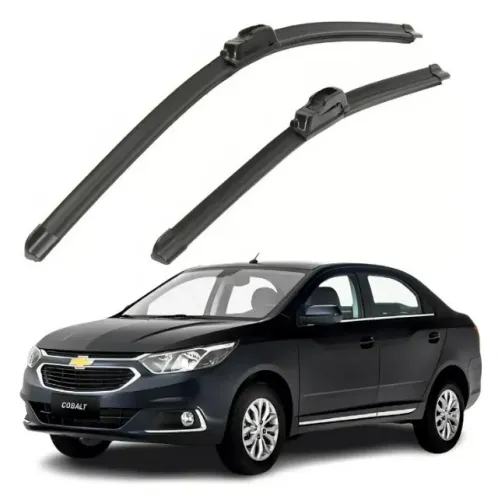 Par de Palhetas do Limpador do Para-Brisa Chevrolet Cobalt e Spin_Instalação Grátis na Hor