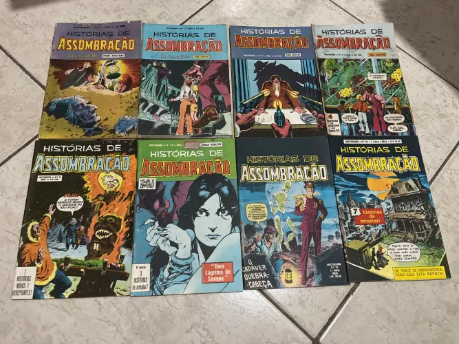 Histórias Assombradas - Editora EBAL - Lote