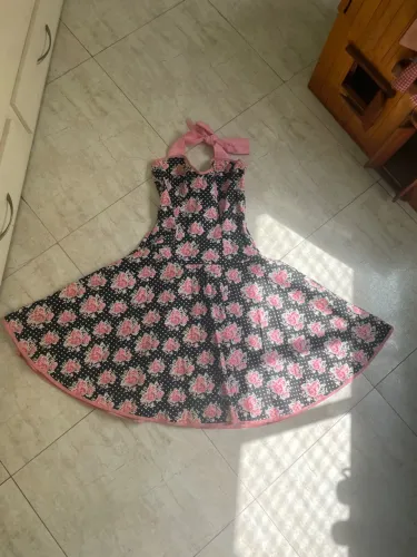 Vestido rodado pin up