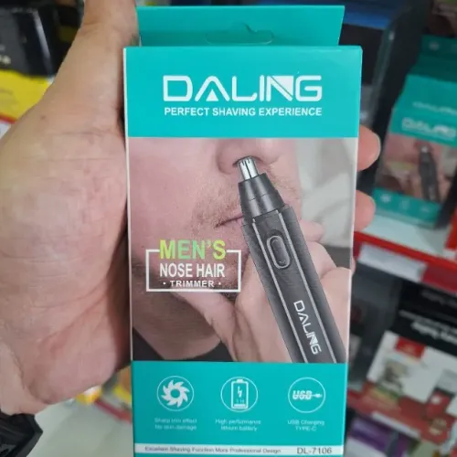 Aparador de Pelos para Nariz Recarregável