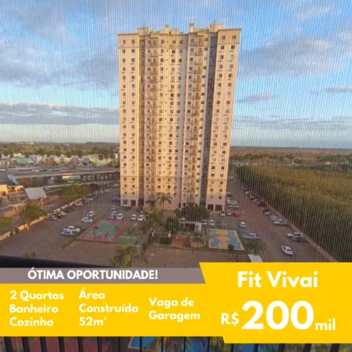 FIT - Venda - Apto. Fit Vivai - 2 Quartos - Vaga de Garagem