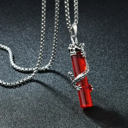 2 Correntes INOX, símbolos místicos. 