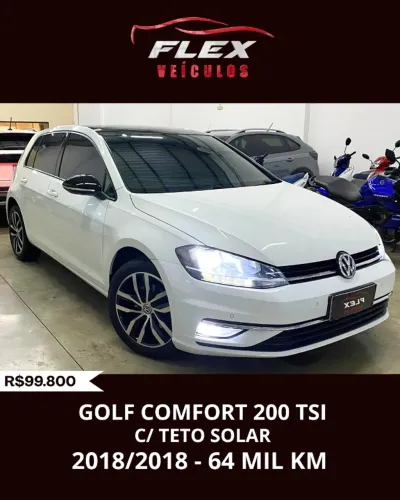 Volkswagen Golf Comfort. 200 TSI 1.0 Flex 12V Aut. 2018