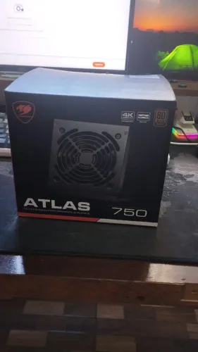 Fonte Atx Cougar Atlas 750w 80 Plus Bronze Gamer
