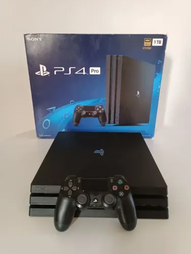 Playstation 4 Pro 1TB - Novinho (parcelo no cartão)
