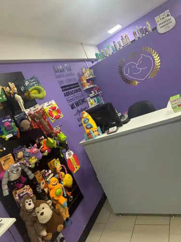 Pet shop com consultório veterinário 