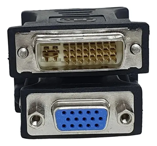 Adaptador Conversor Vga Macho X Dvi Fêmea - Armarinho Ditudo