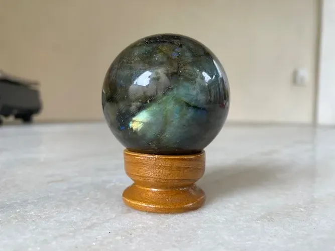 Esfera de Cristal Labradorita.
