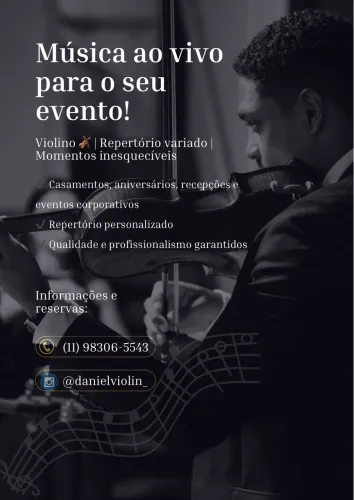Violinista para eventos
