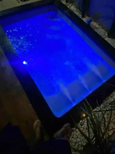 piscina modelo rubi temos de 3 a 8 metros de comprimento com 1,40 de profundidade