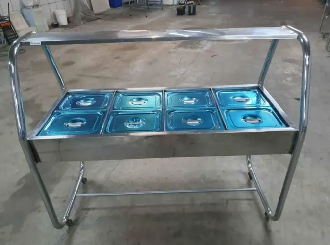 Buffet térmico 8 Cubas Venâncio - Marcos