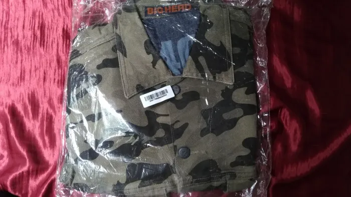 Jaqueta camuflada Big Head