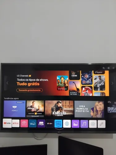 TV LG webOS TV LM631C0SBg em perfeito estado