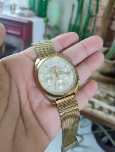 Relógio Tommy Hilfiger Feminino Aço Dourado (Lindo)