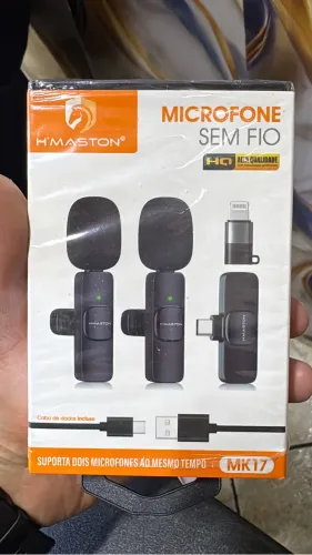Microfone sem fio HMaston