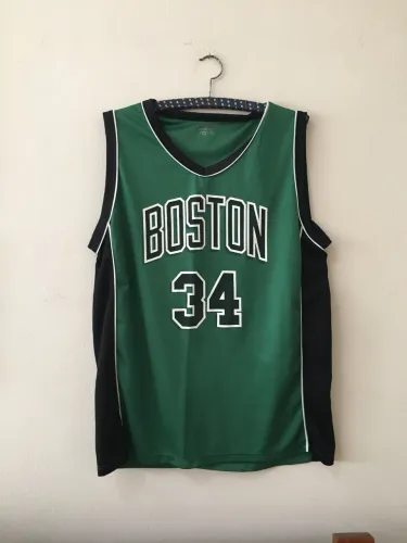 Camiseta regata basquete Boston verde M