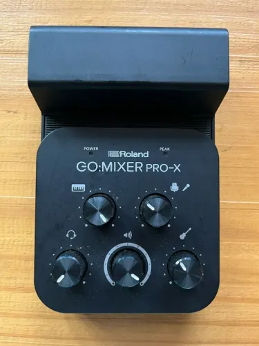 Interface de Áudio Go Mixer Pro-X Roland: Celular / Live / PC