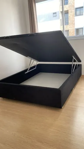 MEGA PROMOÇÃO RELÂMPAGO. BAÚ CASAL. 12x89,00