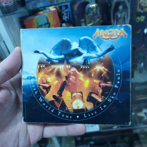 CD DUPLO AO VIVO Angra Rebirth World Tour live in São Paulo