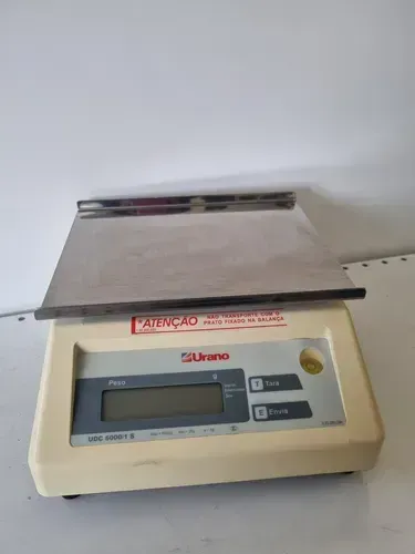 Balança Urano Precisão 06kg Divisão De 01gr Usb 110/220 Fonte 12v 