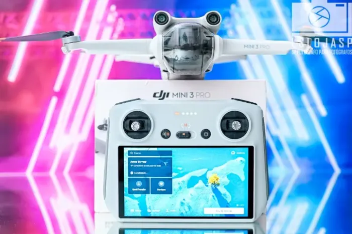 Drone DJI Mini 3 PRO 4K HDR 60fps + Controle RC com Tela
