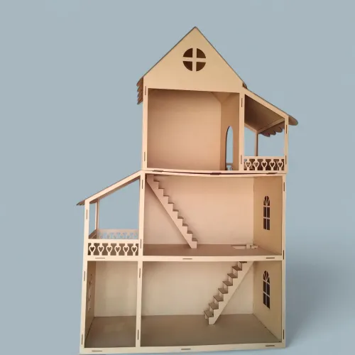Casa de Bonecas em mdf