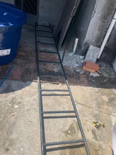 Escada de ferro marinheiro 6 metros 