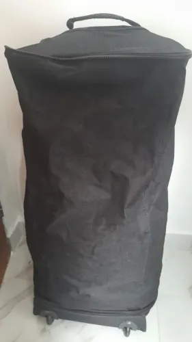 Bolsa Sacola de Viagem com rodas expansível que vira bolsa de ombro