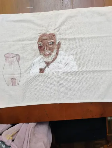 Bordado artesanal: Retrato personalizado