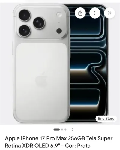 iPhone 17 pro Max 256