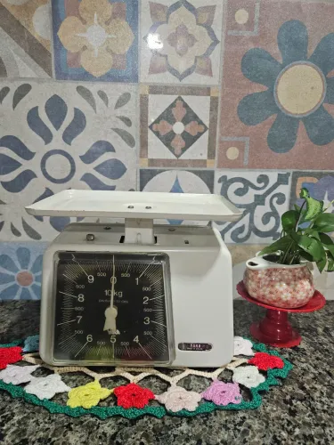Balança vintage uso para decoração