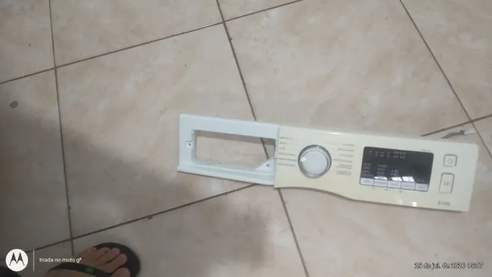 Placa interface+placa eletrônica da lavadora Samsung ww85j 220v