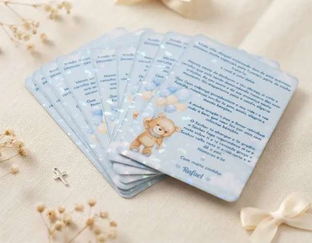 Card de agradecimento