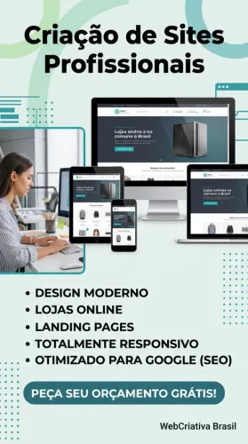 Criação de Sites Modernos e Rápidos