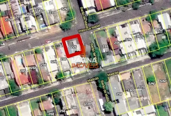 Página 1 Imóveis anuncia ótimo Terreno de Esquina à Venda no bairro Fátima, Canoas