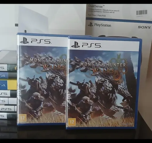 Monster Hunter Wilds PS5 (Novo) LACRADO! Mídia Física