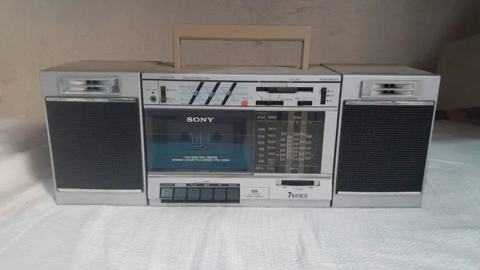 rádio gravador sony cfs-3000s retrô