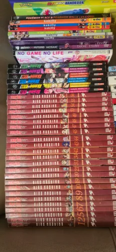 Coleção de Mangás Raros