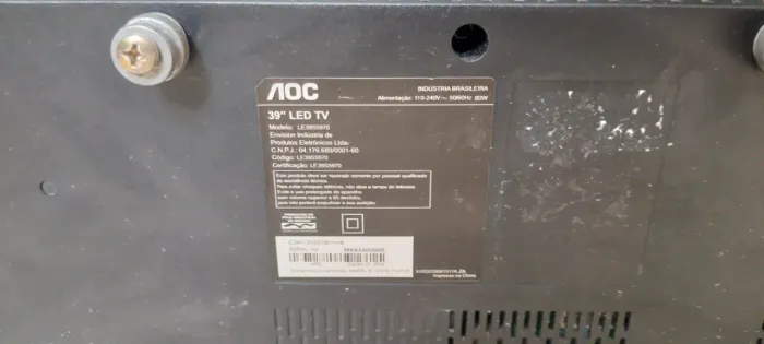 Tv AOC 39 polehadas smart tv