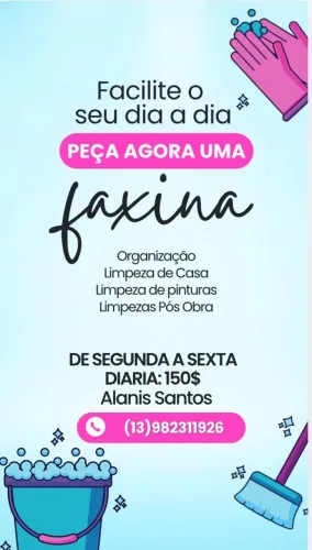 Serviço de Faxina Detalhada