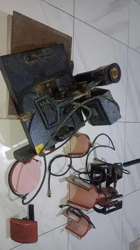Vende se máquina de estampa camisa copo