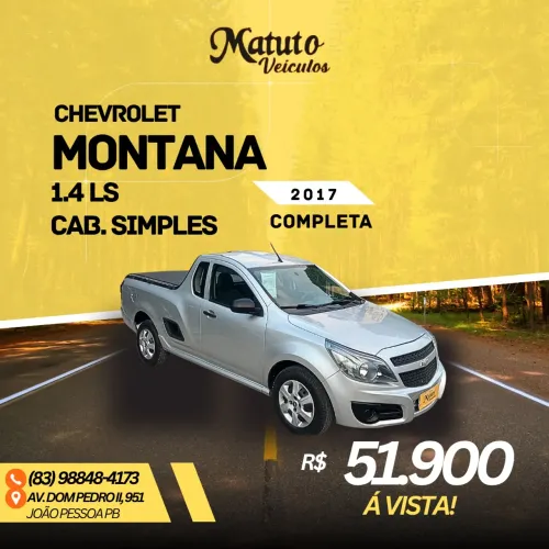 Chevrolet Montana LS 1.4 Econoflex 8V 2P 2017