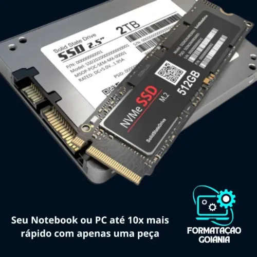 SSD + Formatação Goiânia