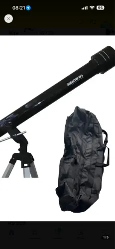 Telescópio greika ST50600 com acessórios semi novo 